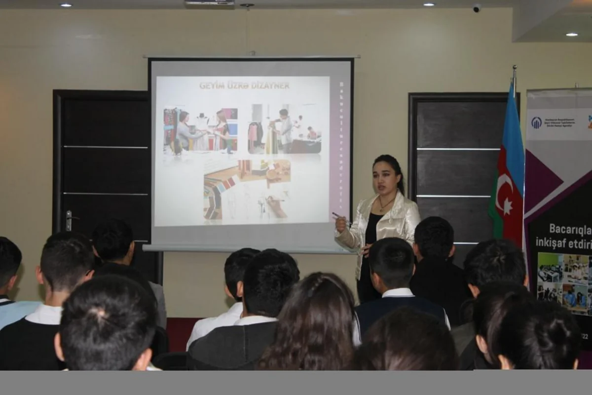 Gənclərin peşə yönümlü sahələrə maraqlarının artırılması ilə bağlı layihəyə başlanılıb