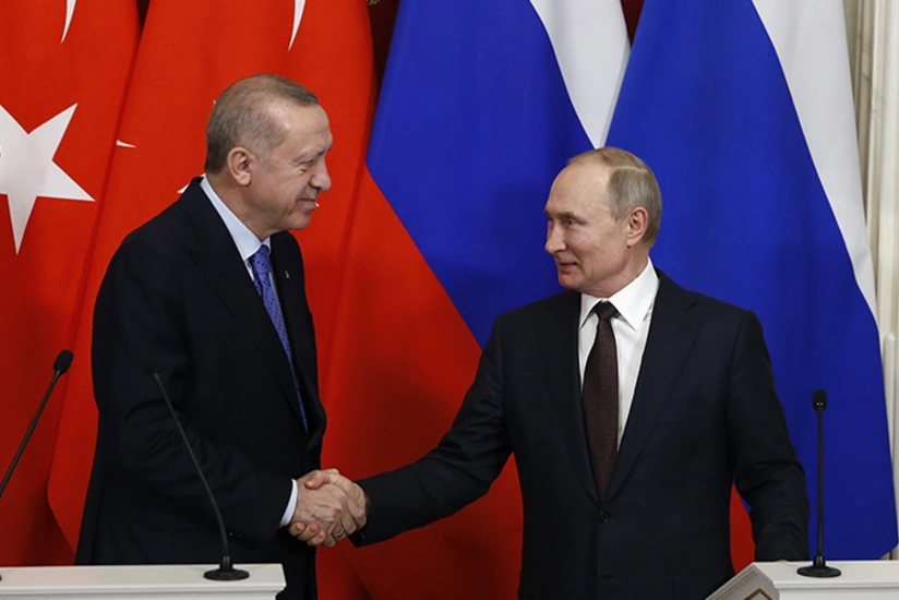 Putin BRICS sammiti çərçivəsində Ərdoğanla görüşüb