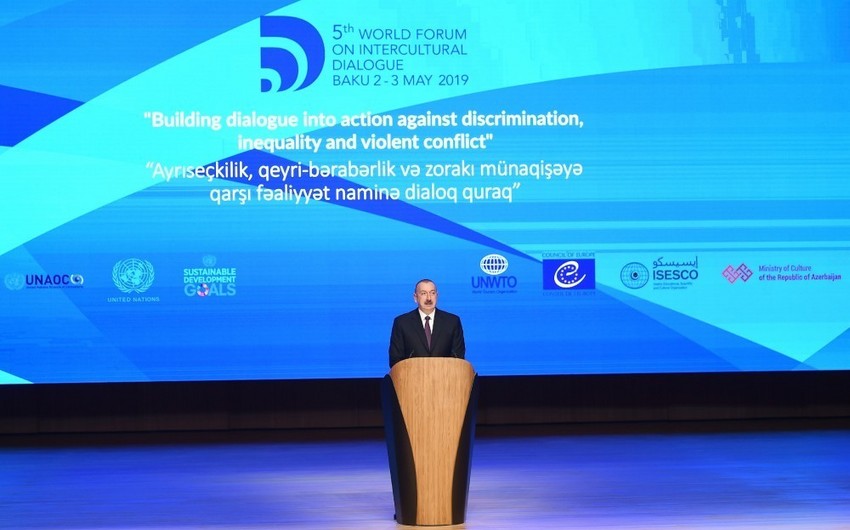 Azərbaycan Prezidenti: Qarabağ münaqişəsi beynəlxalq hüququn normalarına əsasən həll edilməlidir