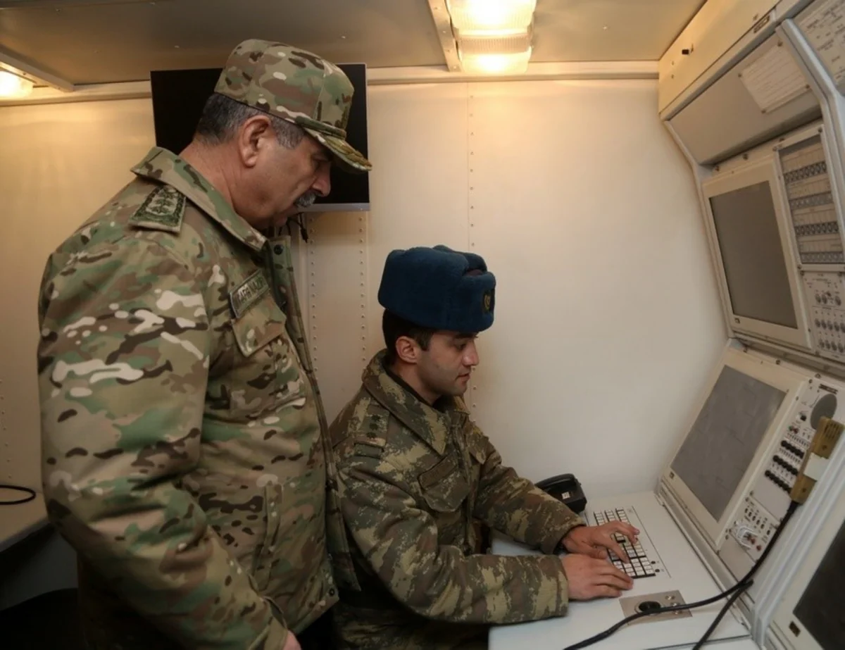 Defense Minister checks combat readiness of Air Defense Units