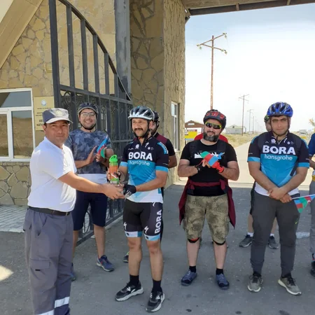 Bakıdan Abşeron milli parkına velosiped yürüşü keçirilib
