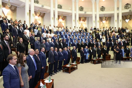 Şimali Kipr Prezidentinə AzTU-nun fəxri doktoru diplomu təqdim edilib