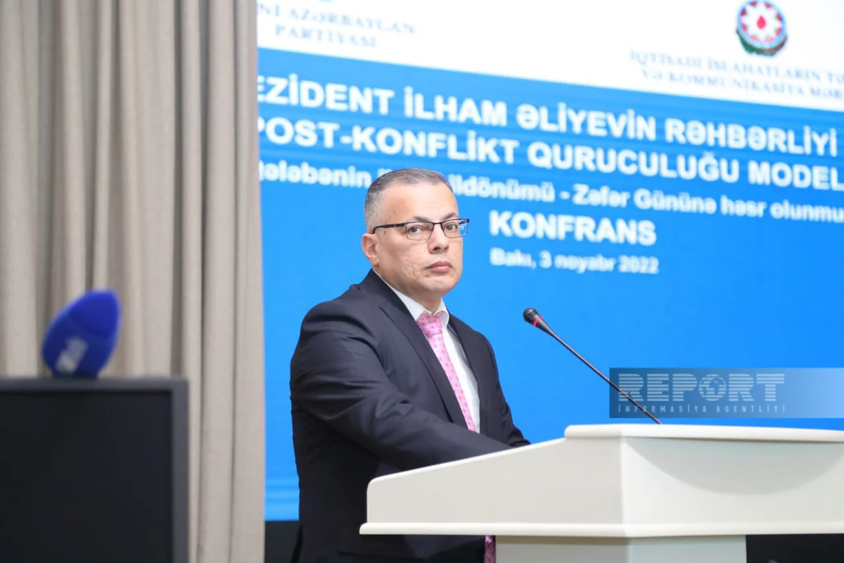Vüsal Qasımlı: Yaxın 30 ildə Azərbaycanda rifah halı ən azı 40 % yaxşılaşacaq