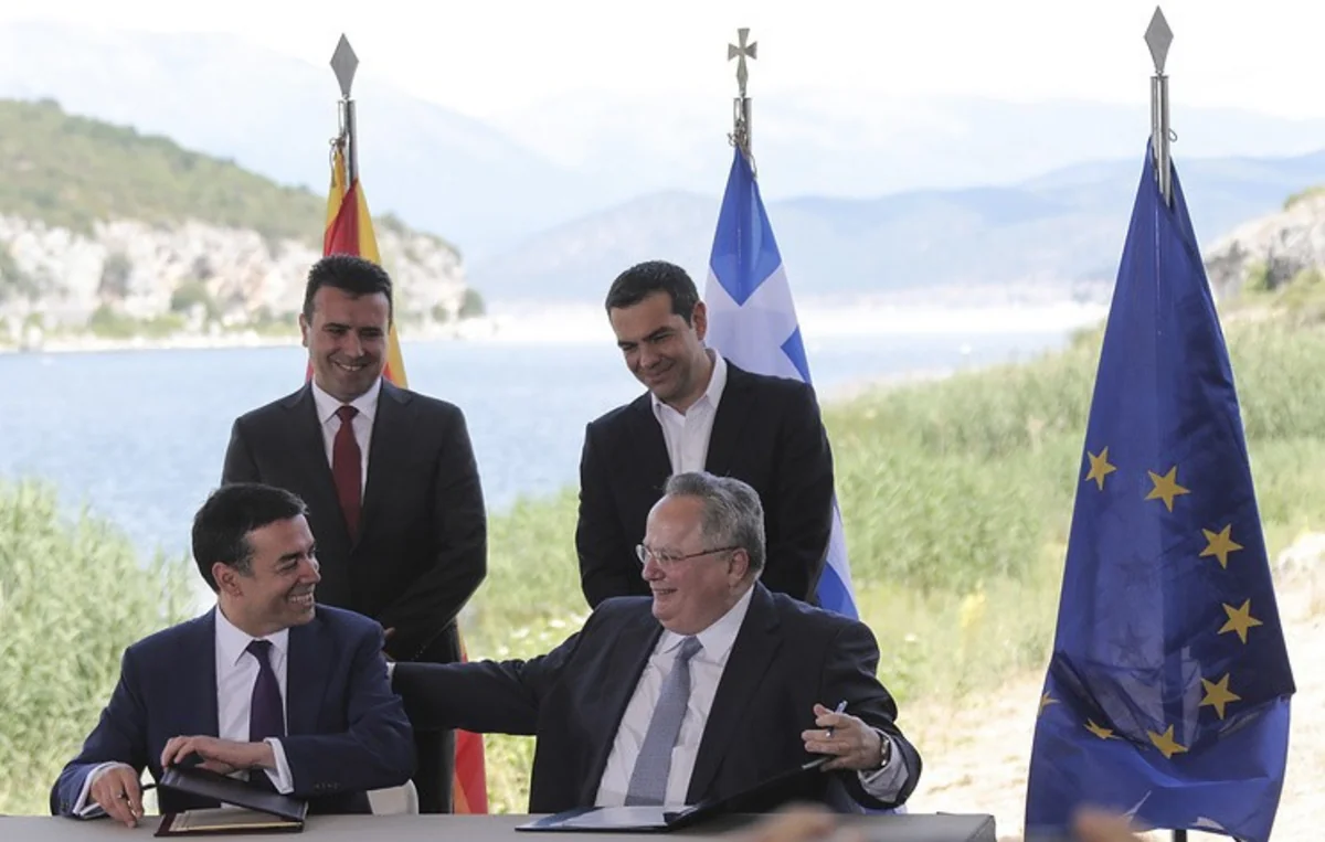 Afina və Skopye Makedoniyanın yeni adı barədə saziş imzalayıb