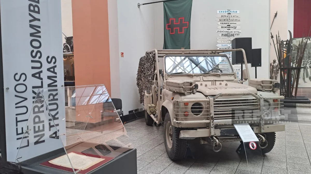 Orta əsrlərdən günümüzədək olan hərb tarixi: Litvadakı Böyük Müharibə Muzeyindən - REPORTAJ