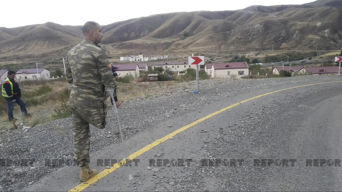 Qazi Suqovuşanda yaralandığı yeri ziyarət edib