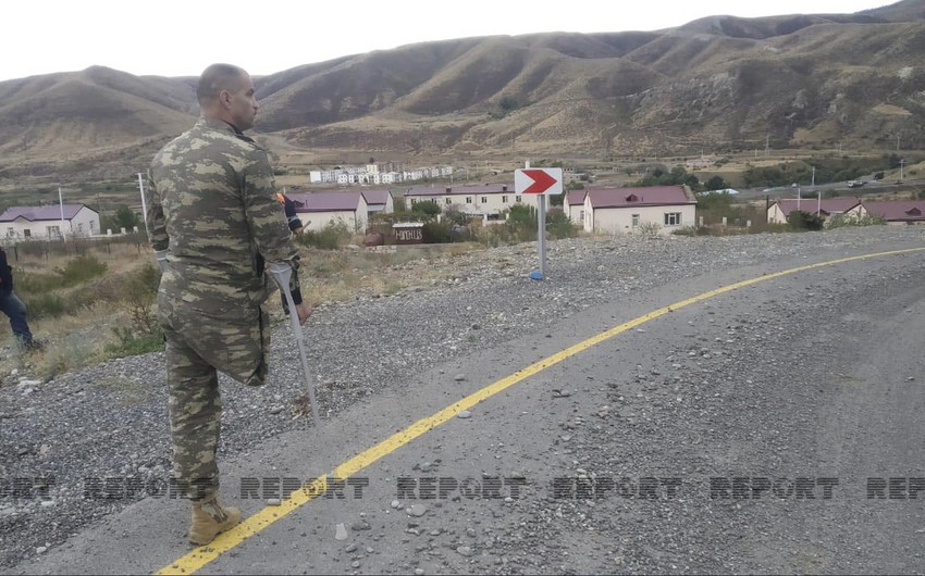 Qazi Suqovuşanda yaralandığı yeri ziyarət edib