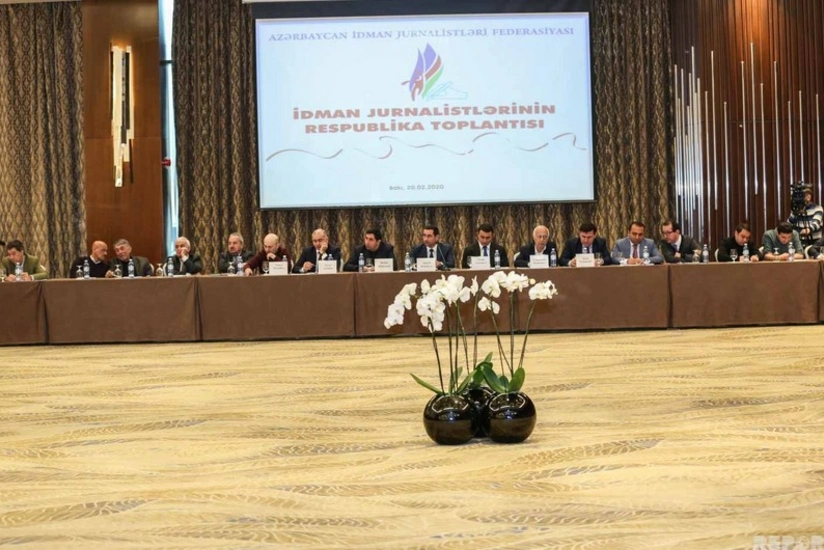 İdman Jurnalistlərinin II Respublika toplantısı keçirilib
