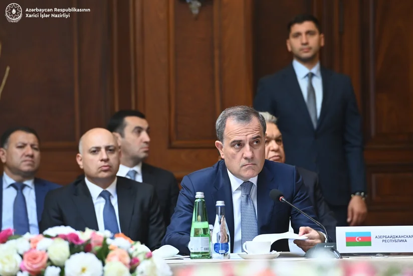 Azerbaijani FM Bayramov says 'discussed wide range of issues' at CIS Foreign Ministers' Council