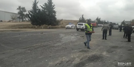 Tovuzda zəncirvari yol qəzası baş verib, 5 nəfər xəsarət alıb - FOTO - VİDEO - YENİLƏNİB