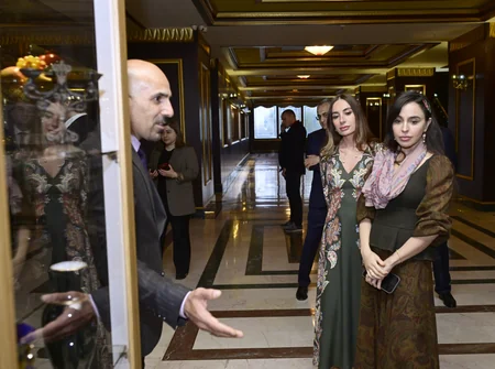 Leyla Aliyeva and Arzu Aliyeva visit Nakhchivan