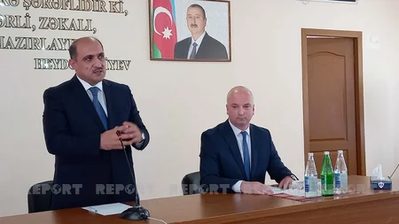 Lənkəran-Astara Regional Təhsil İdarəsinin rəhbəri kollektivə təqdim edilib