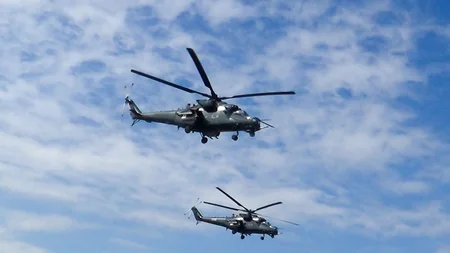 Hərbi Hava Qüvvələri helikopter bölmələrinin taktiki-uçuş məşqləri keçirilib - VİDEO