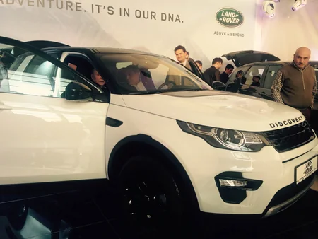 Bakıda yeni Land Rover Discovery avtomobilinin təqdimatı keçirilib - FOTO