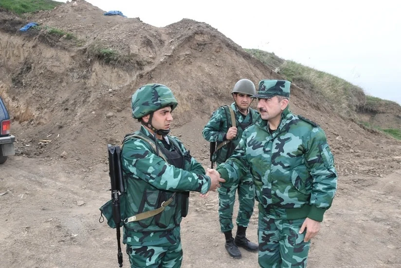 Глава ГПС Азербайджана проверил боеготовность погранпунктов на границе с Арменией