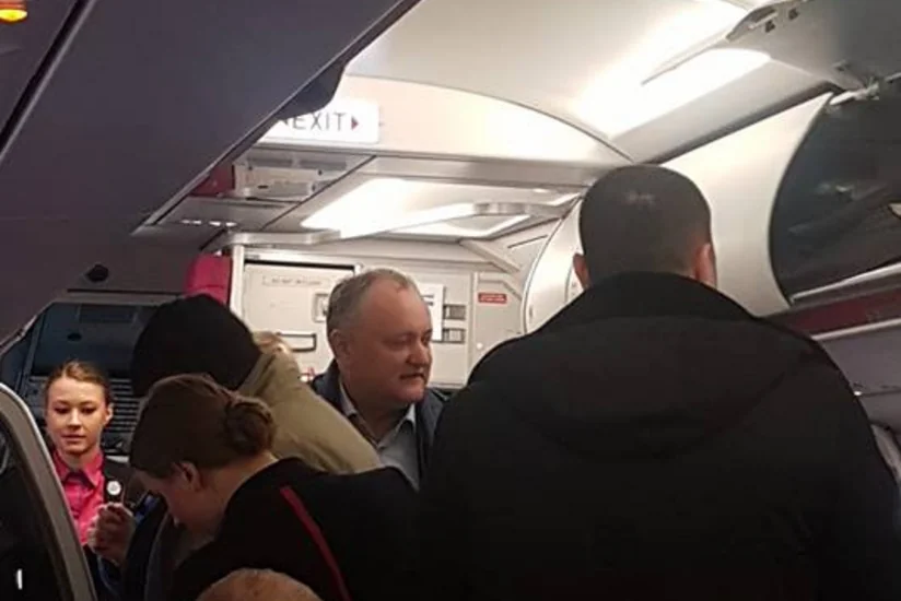 Президент Молдовы отправился в Германию на самолете низкобюждетных авиалиний