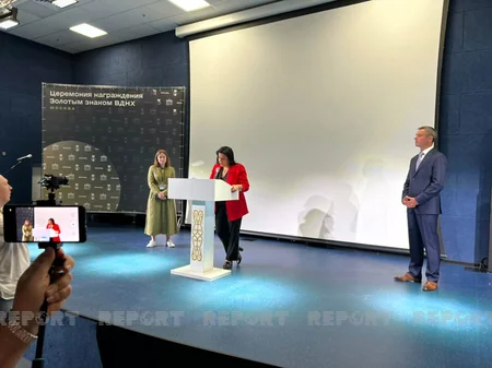 Павильон Азербайджан стал лауреатом Золотого знака ВДНХ