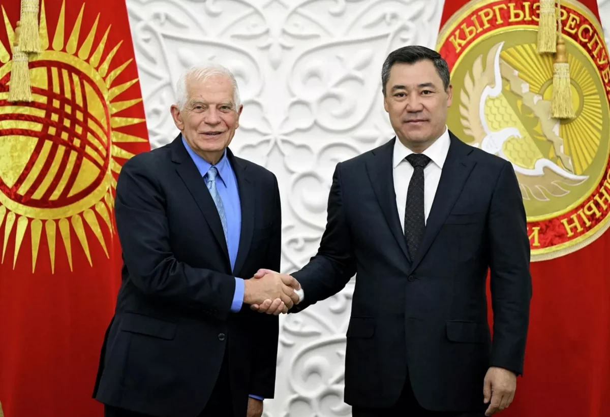 Kyrgyz President Japarov receives Josep Borrell