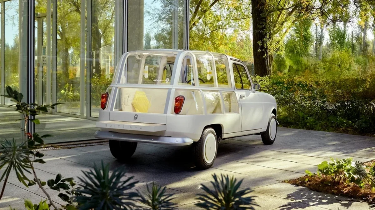 Renault redesigns car into hotel room