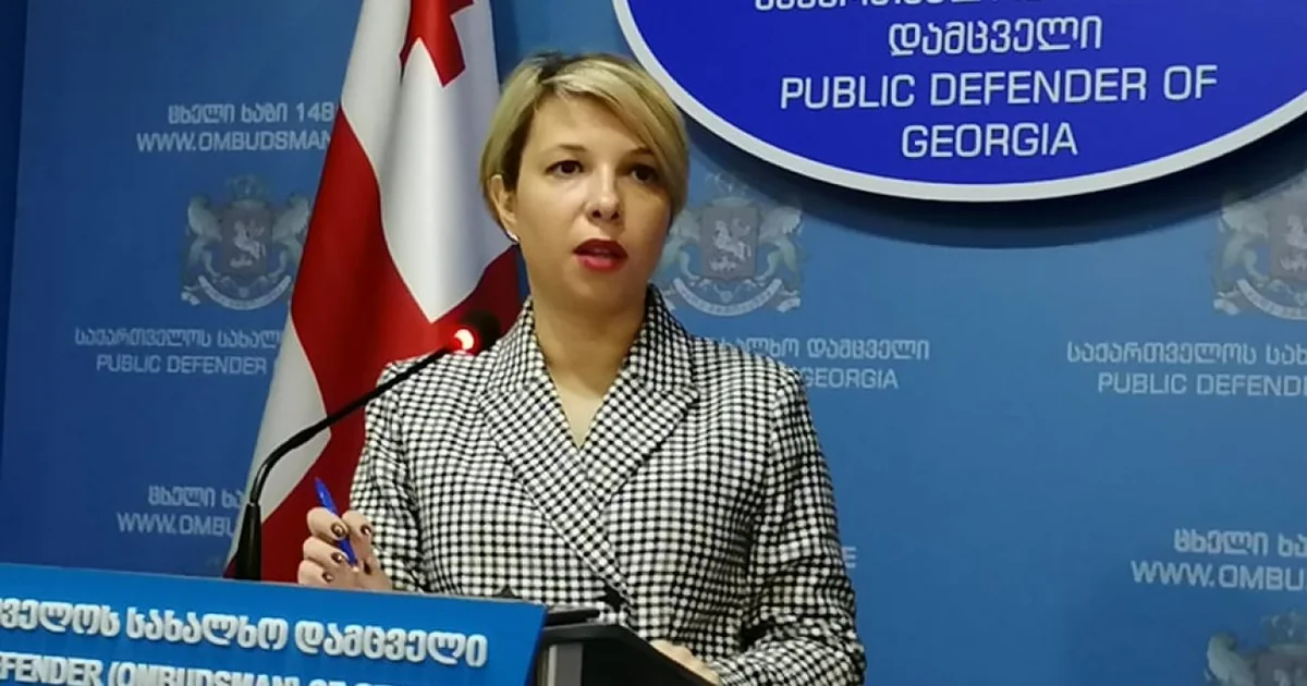 Gürcüstan ombudsmanı hökuməti sərt tənqid edib