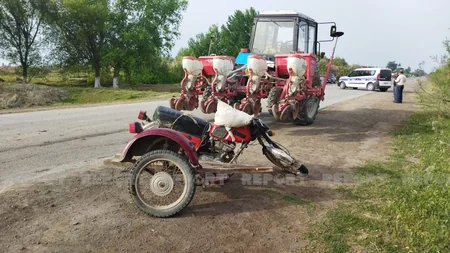 Salyanda motosiklet traktorla toqquşub, yaralanan var