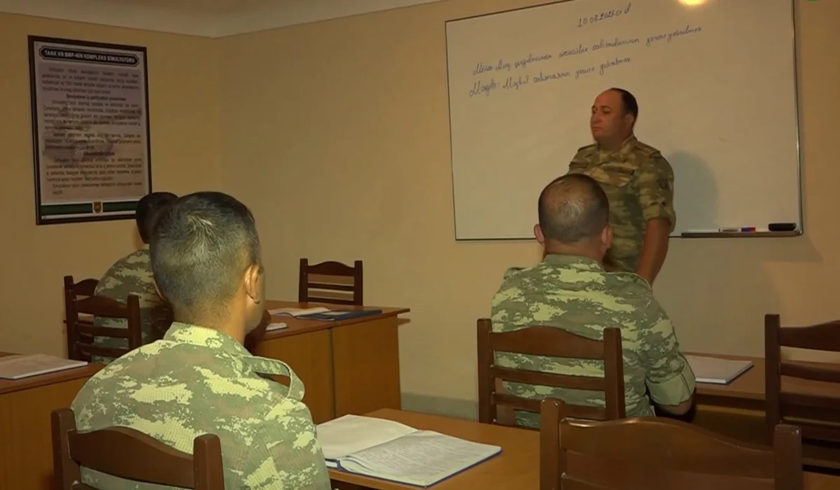 Əlahiddə Ümumqoşun Ordunun tank və mexanikləşdirilmiş birləşmələri məşğələlərə başlayıb
