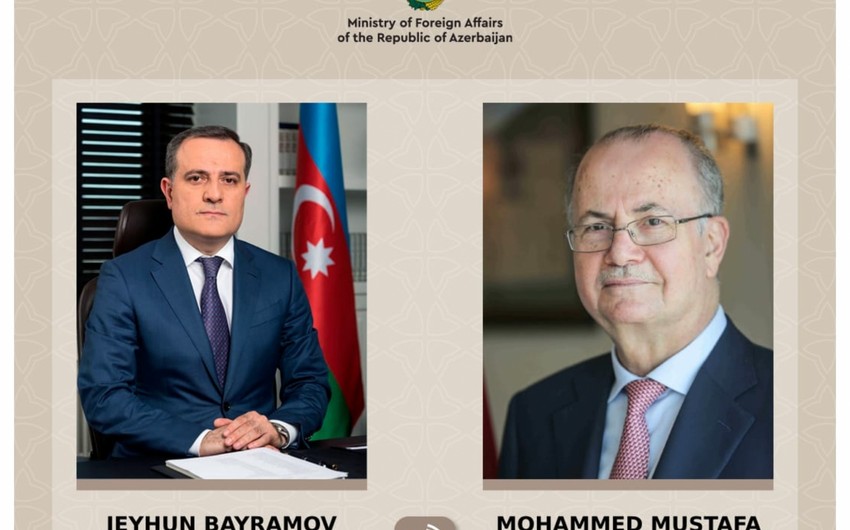 Ceyhun Bayramov Fələstinin Baş naziri ilə Qəzzadakı vəziyyəti müzakirə edib