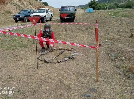 Qazaxda raket tapılıb