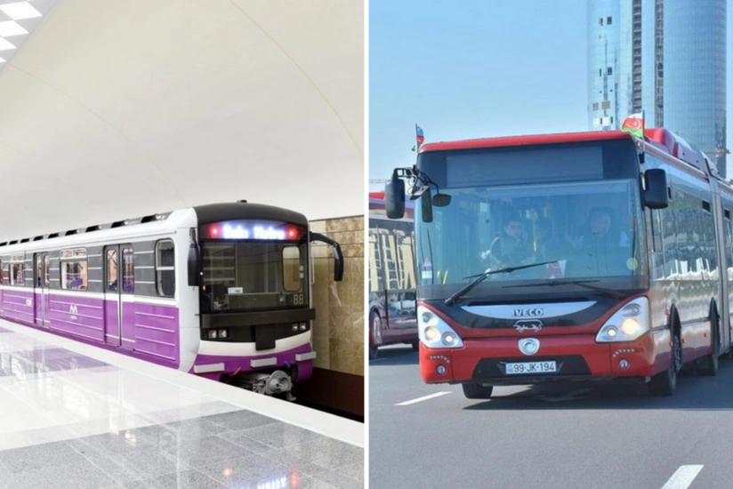 Gələn ay metro və avtobuslar həftəsonları işləməyəcək - QƏRAR