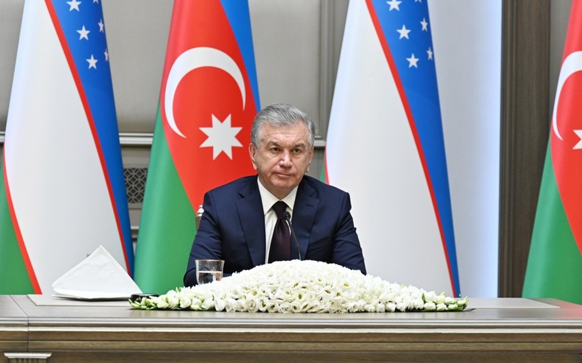 Şavkat Mirziyoyev: Bu il birgə Özbəkistan-Azərbaycan turizm yarmarkası keçirilməsini təklif edirik