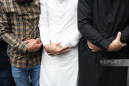 Bakıda Ramazan münasibətilə bayram namazı qılınıb