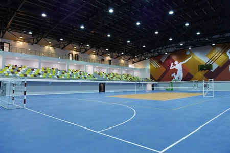 Prezident Beyləqan Olimpiya İdman Kompleksinin açılışında iştirak edib