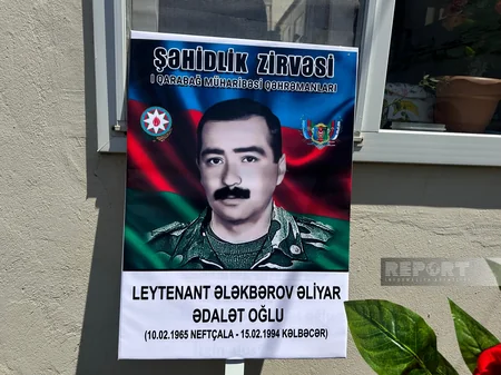 Şəhid Əliyar Ələkbərov Keşlədəki Şəhidlər xiyabanında dəfn olunub - YENİLƏNİB