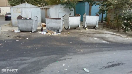 Bakının zibil problemi - FOTO