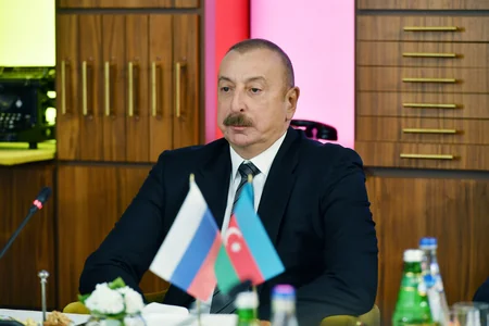 İlham Əliyev TASS agentliyində Rusiyanın aparıcı KİV-lərinin rəhbərləri ilə görüşüb