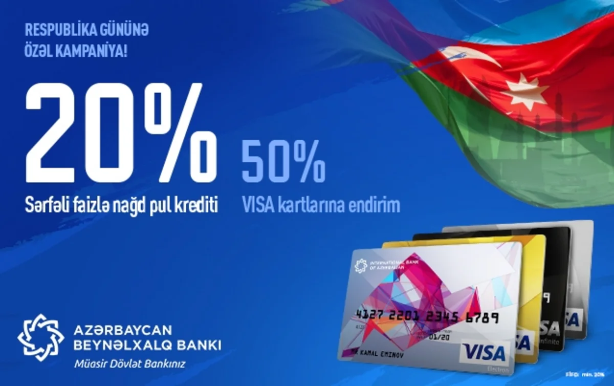 “Azərbaycan Beynəlxalq Bankı” 28 May günü münasibətilə özəl kampaniya keçirir