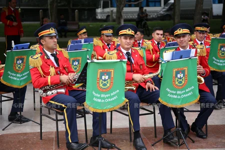Bakıda hərbi orkestrlərin çıxışları maraqla qarşılanıb
