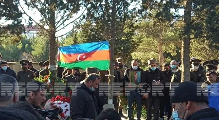 Шехида Отечественной войны похоронили в Сумгайыте