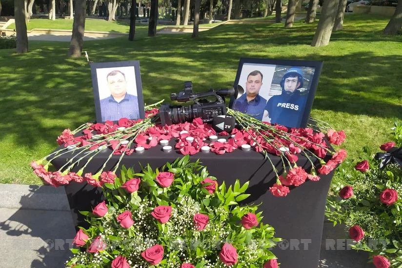Prezident şəhid jurnalistləri təltif etdi - SƏRƏNCAM