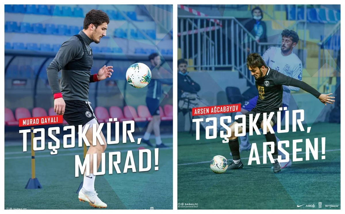 Üç futbolçunun Səbaildən ayrılması rəsmiləşdi