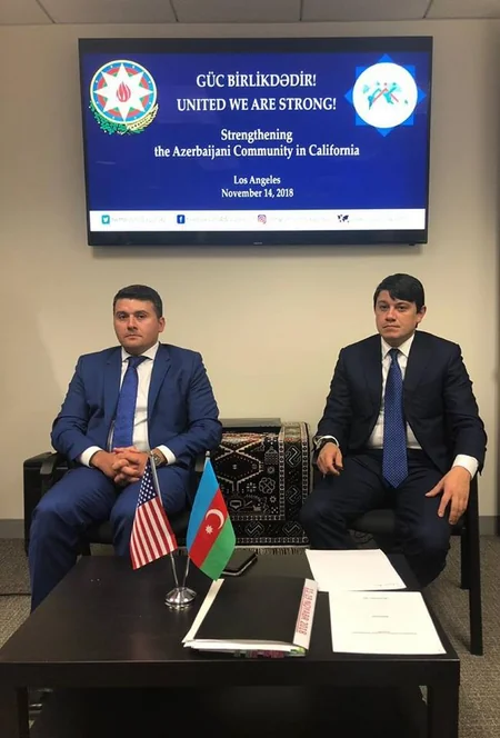 Azərbaycanın Diaspor Komitəsi Kaliforniya azərbaycanlıları ilə görüşüb