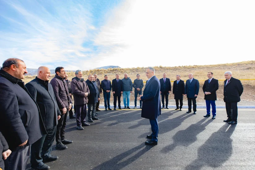 Gərməçataq kənd yolu istifadəyə verilib