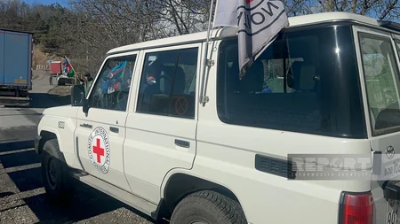По дороге Ханкенди-Лачын беспрепятственно проехали автомобили МККК