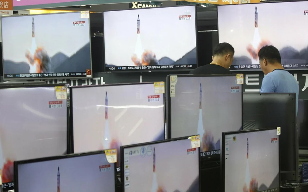 North Korea test-fires new missile