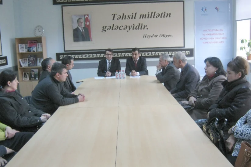 ​Qubada “Multikulturalizm və vətənpərvərlik” mövzusunda dəyirmi masa keçirilib