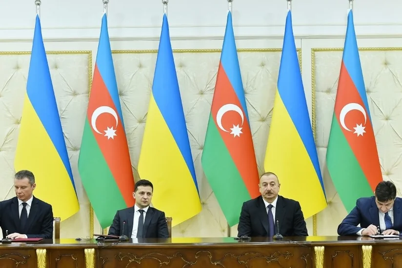 Подписаны азербайджано-украинские документы
