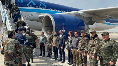 Azərbaycanın Türkiyədə olan çevik xilasetmə qüvvələrinin növbəti qrupu Vətənə dönüb - YENİLƏNİB