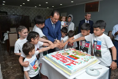 Lənkəranda şəhid övladları üçün bayram şənliyi keçirildi
