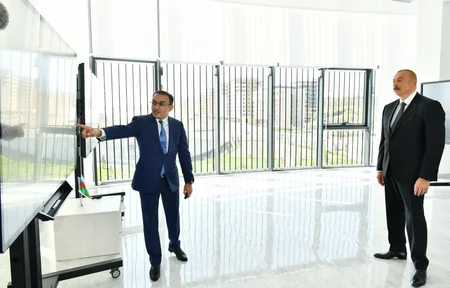 İlham Əliyev Sumqayıtda regional “ASAN xidmət” mərkəzinin açılışında iştirak edib