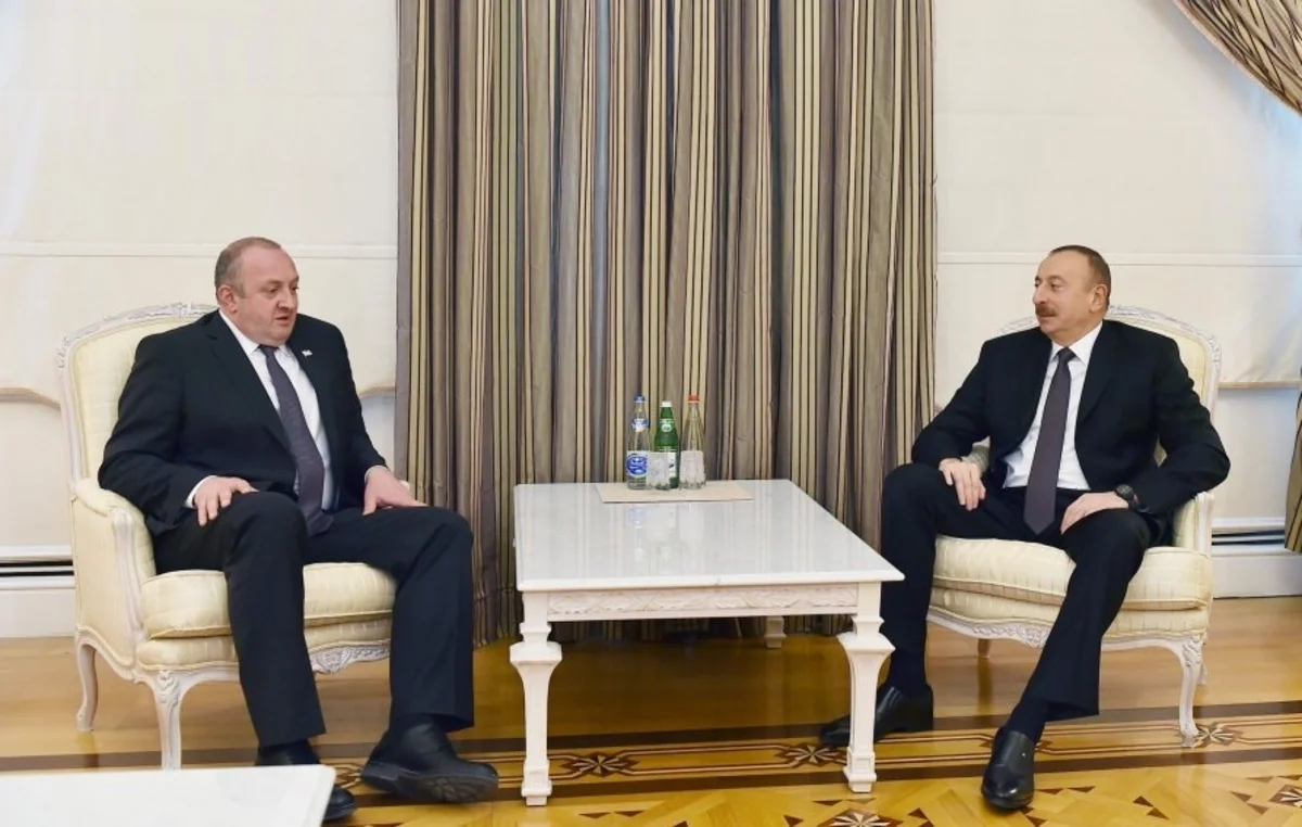 İlham Əliyev Gürcüstan Prezidentinə təbrik məktubu göndərib